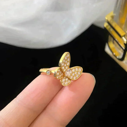 [Amore Jewels]BUTTERFLY DIAMOND RING