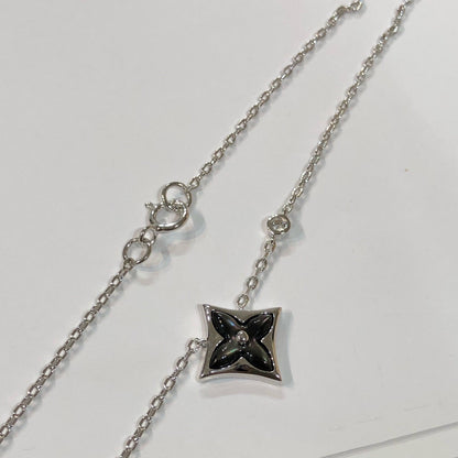 [Amore Jewels]STAR BLACK MOP NECKLACE