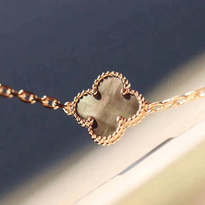 [Amore Jewels]CLOVER 20 MOTIFS LASER DIAMOND NECKLACE