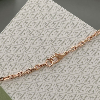 [Amore Jewels]LUCKY SPRING 15 MOTIFS ROSE GOLD NECKLACE