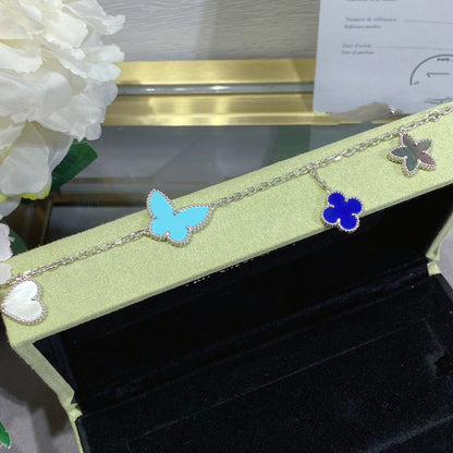 [Amore Jewels]LUCKY SPRING SILVER BRACELET 4 MOTIF