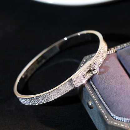 [Amore Jewels]KELLY BRACELET DIAMOND PAVED
