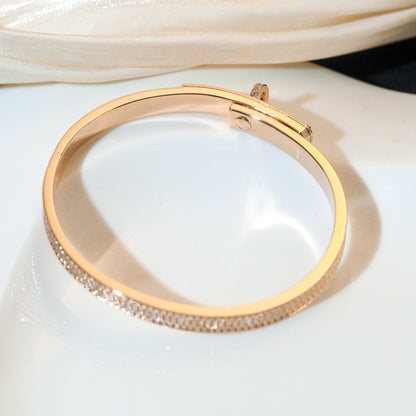 [Amore Jewels]KELLY BRACELET DIAMOND PAVED