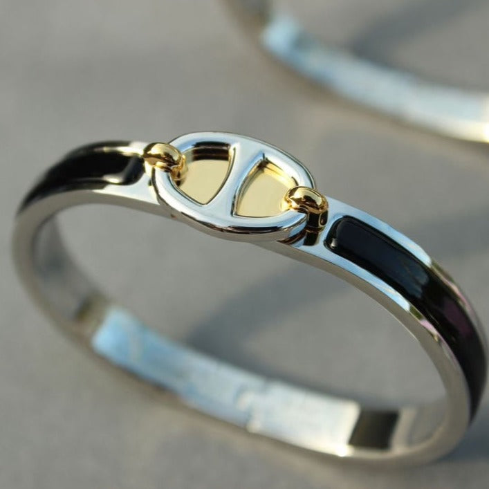 [Amore Jewels]CLIC CHAINE SILVER BRACELET