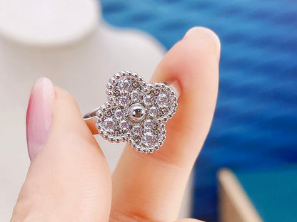 [Amore Jewels]CLOVER DIAMOND RING