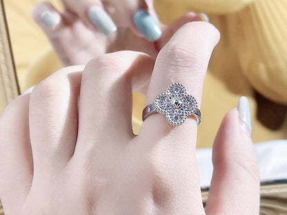 [Amore Jewels]CLOVER DIAMOND RING
