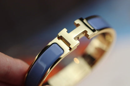 [Amore Jewels]H BRACELET 12MM BLUE GRAY