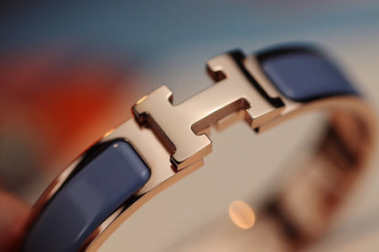 [Amore Jewels]H BRACELET 12MM BLUE GRAY