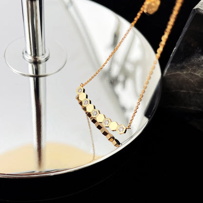 [Amore Jewels]BEE MY LOVE DIAMOND NECKLACE