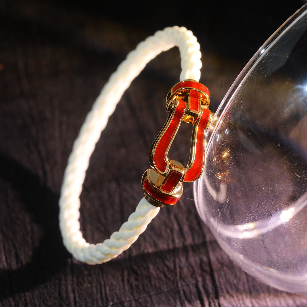 [Amore Jewels]FORCE 10 WHITE TEXTILE DIAMOND PAVED