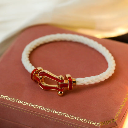 [Amore Jewels]FORCE 10 WHITE TEXTILE DIAMOND PAVED