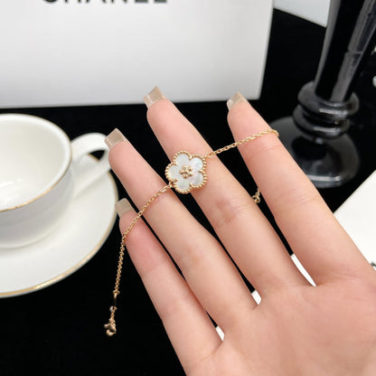 [Amore Jewels]LUCKY SPRING ROSE GOLD MOP BRACELET
