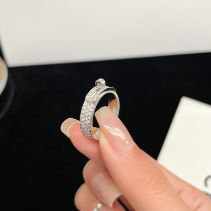 [Amore Jewels]KELLY SILVER DIAMOND RING