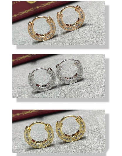 [Amore Jewels]LOVE DIAMOND EARRINGS