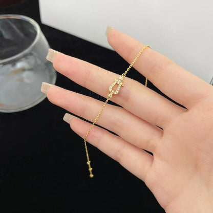 [Amore Jewels]FORCE 10 FULL DIAMOND BUCKLE CHAIN LINK MINI MODEL