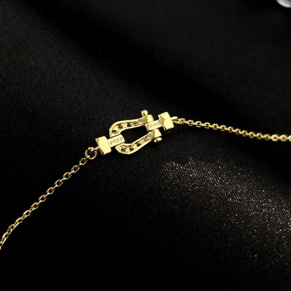[Amore Jewels]FORCE 10 FULL DIAMOND BUCKLE CHAIN LINK MINI MODEL