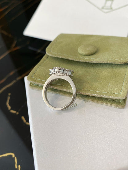 [Amore Jewels]CLOVER SILVER RING