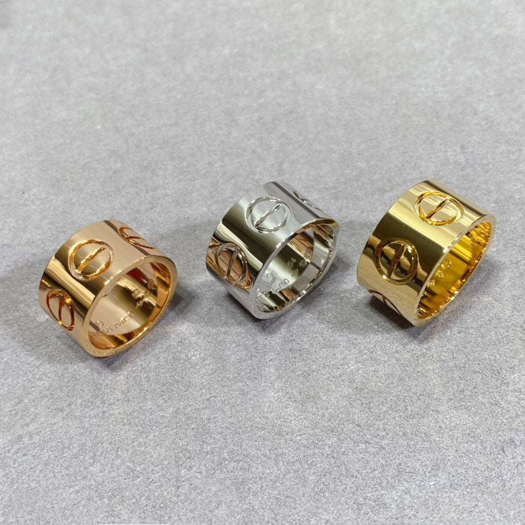 [Amore Jewels]LOVE 11MM LARGE RING