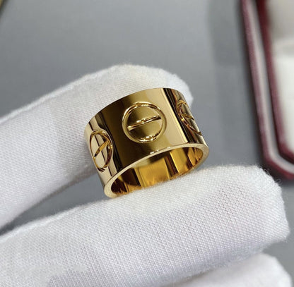[Amore Jewels]LOVE 11MM LARGE RING