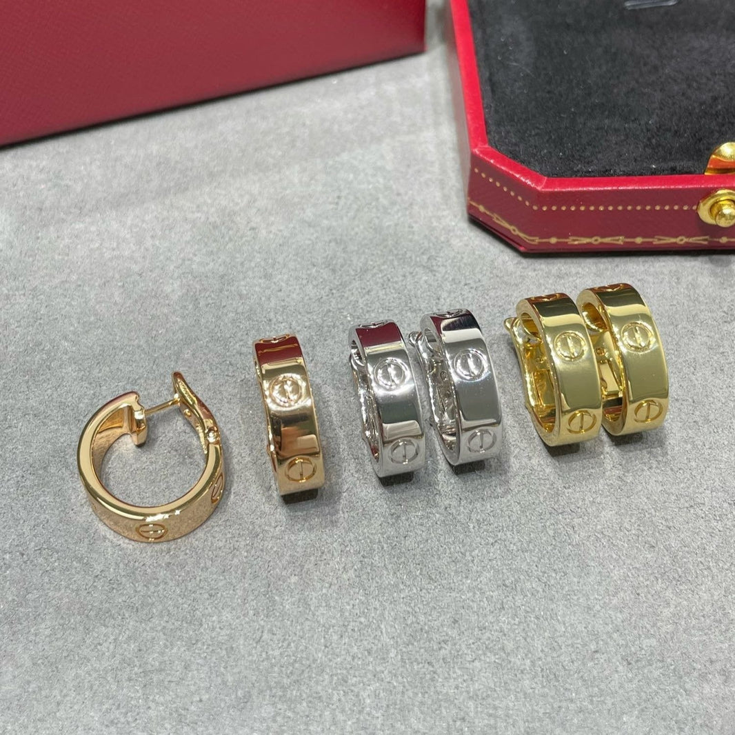 [Amore Jewels]LOVE 5.5MM EARRINGS
