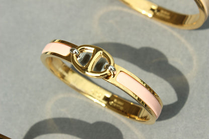 [Amore Jewels]CLIC CHAINE GOLD BRACELET