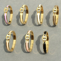 [Amore Jewels]CLIC CHAINE GOLD BRACELET