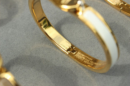 [Amore Jewels]CLIC CHAINE GOLD BRACELET