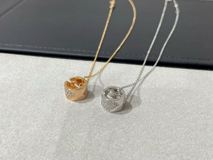 [Amore Jewels]LIENS EVIDENCE DIAMOND PAVED NECKLACE