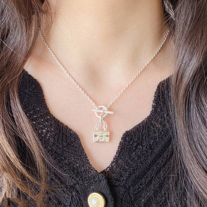 [Amore Jewels]CONSTANCE PEDANT SILVER NECKLACE