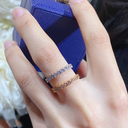[Amore Jewels]BEE LOVE DIAMOND PAVED SMALL RING