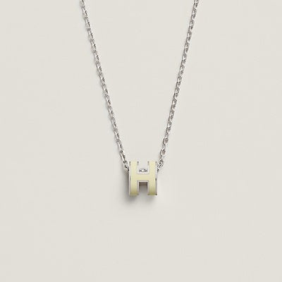 [Amore Jewels]HM CLIC YELLOW ENAMEL GOLD NECKLACE