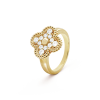 [Amore Jewels]CLOVER DIAMOND RING