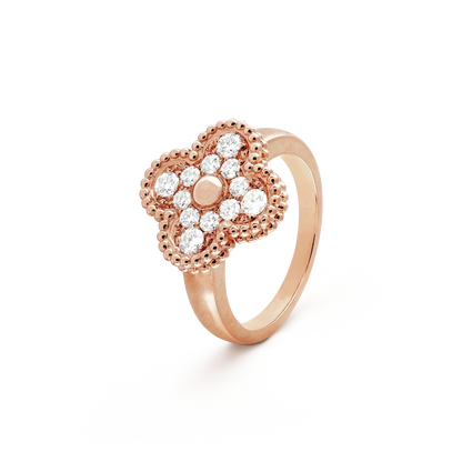 [Amore Jewels]CLOVER DIAMOND RING