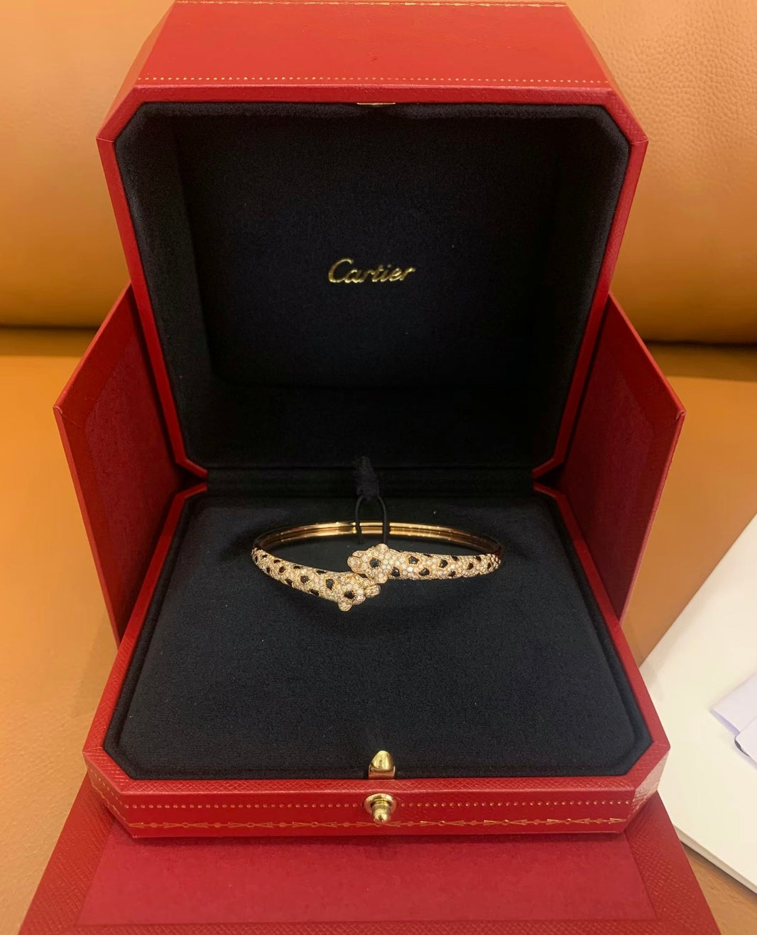 [Amore Jewels]Cheetah Collection Large Diamond Bracelet