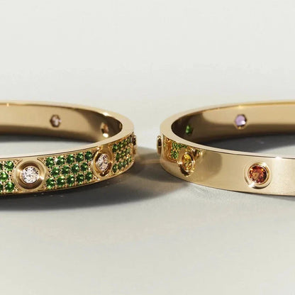 [Amore Jewels]Classic 6.1mm Love Bracelet 10-Diamond Multicolor