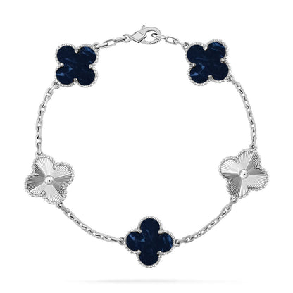 [Amore Jewels]CLOVER 5 MOTIF PIETERSITE BRACELET COLLECTION