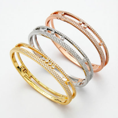 [Amore Jewels]Move Romane pavé bangle