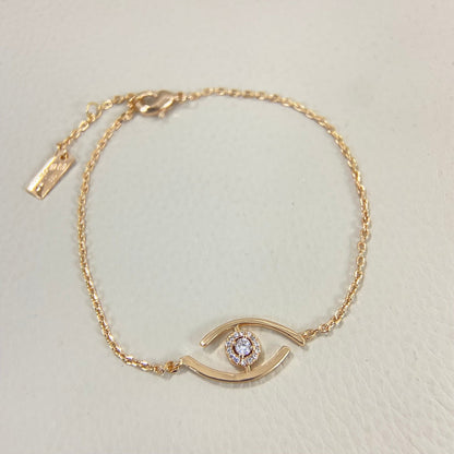[Amore Jewels]Lucky Eye Pave-Set Diamond Bracelet