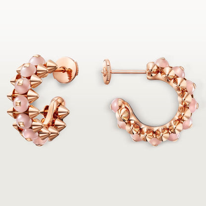 [Amore Jewels]CLASH 7.9MM AGATE CHALCEDONY EARRINGS