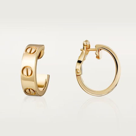 [Amore Jewels]LOVE 5.5MM EARRINGS
