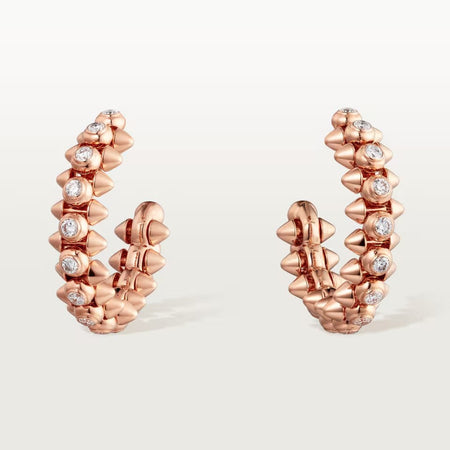 [Amore Jewels]CLASH FULL DIAMOND MEDIUM EARRINGS