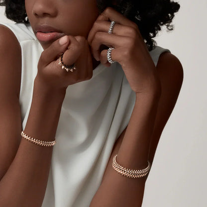 [Amore Jewels]CLASH  BRACELET 8MM DIAMONDS