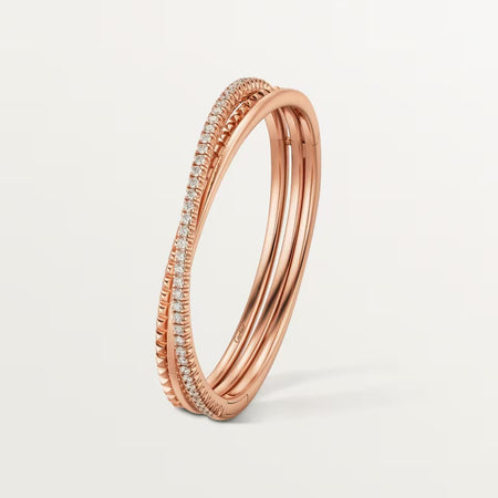 [Amore Jewels]ETINCELLE HALF-PAVED DIAMOND BRACELET