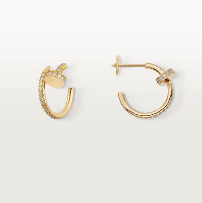 [Amore Jewels]JUSTE FULL DIAMOND SMALL EARRINGS
