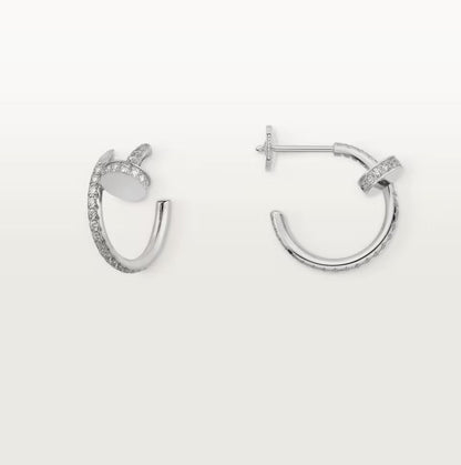 [Amore Jewels]JUSTE FULL DIAMOND SMALL EARRINGS