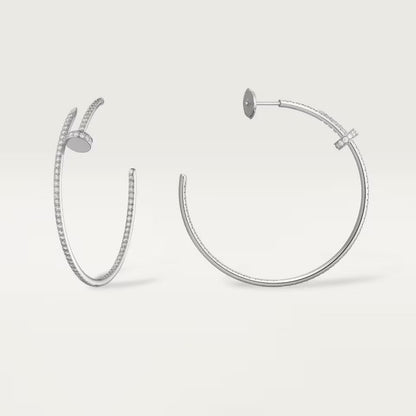 [Amore Jewels]JUSTE FULL DIAMOND LARGE EARRINGS