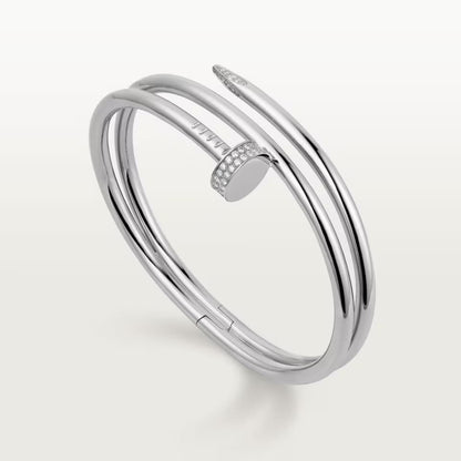 [Amore Jewels]JUSTE BRACELET 3.5MM DOUBLE ROW DIAMOND