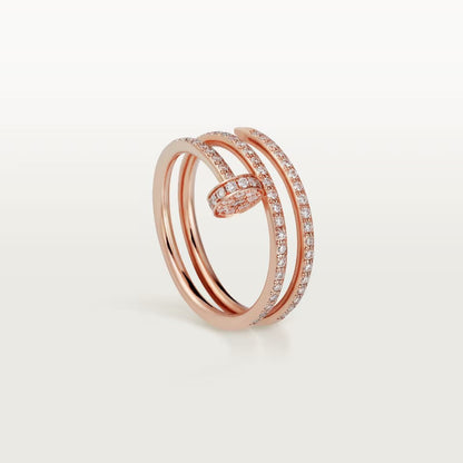 [Amore Jewels]JUSTE RING 4.8MM FULL DIAMOND