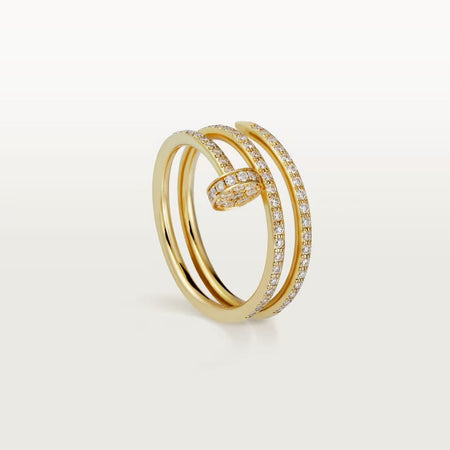 [Amore Jewels]JUSTE RING 4.8MM FULL DIAMOND