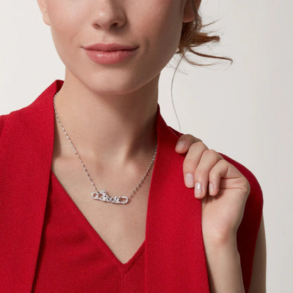 [Amore Jewels]PANTHERE PAVED DIAMOND NECKLACE